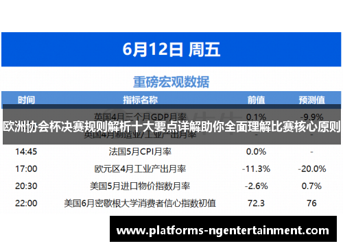 欧洲协会杯决赛规则解析十大要点详解助你全面理解比赛核心原则 欧洲协会杯决赛规则解析十大要点详解助你全面理解比赛核心原则