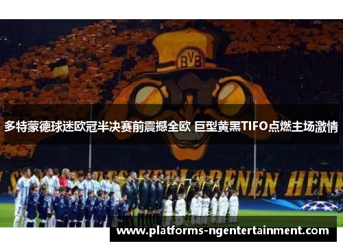 多特蒙德球迷欧冠半决赛前震撼全欧 巨型黄黑TIFO点燃主场激情